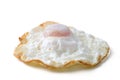 Fried egg isolated Royalty Free Stock Photo