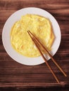 Fried egg omelettes Royalty Free Stock Photo