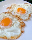 Fried egg is the simplest but delicious side dish.