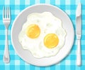 Fried eggs