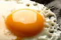 Fried eggs in pan Royalty Free Stock Photo