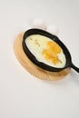 Fried eggs, sunny-side up eggs dish