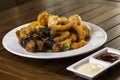 Fried finger food Royalty Free Stock Photo
