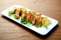Fried Fish Dish Royalty Free Stock Photo