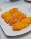 Fried fish fillet Royalty Free Stock Photo