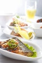 Fried fish meal Royalty Free Stock Photo