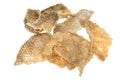 Fried fish skin snack