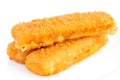 Fried fishfingers Royalty Free Stock Photo