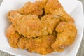 Fried Hot Chicken Wings Royalty Free Stock Photo