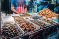 Fried insects on the streets of Bangkok, Thailand Royalty Free Stock Photo