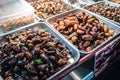 Fried insects on the streets of Bangkok, Thailand Royalty Free Stock Photo