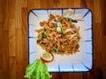 Fried Kwetiau is a Chinese Indonesian stir fried flat rice noodle dish made from kwetiau