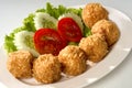 Fried meat ball Royalty Free Stock Photo