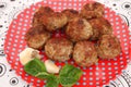 Fried meatballs Royalty Free Stock Photo