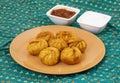 Fried Momos is a Traditional Dumpling Food From Nepal