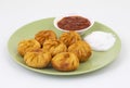 Fried Momos is a Traditional Dumpling Food From Nepal