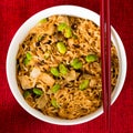 Fried noodle asian food Royalty Free Stock Photo