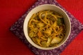 Fried noodle Yakisoba. Asian cuisine meal.
