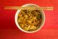 Fried noodle Yakisoba. Asian cuisine meal.