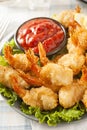 Fried Organic Coconut Shrimp