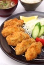 Fried oyster, Japanese food