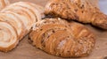 Fried Palmier laid out on counter