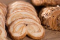 Fried Palmier laid out on counter