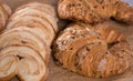 Fried Palmier laid out on counter