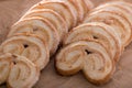 Fried Palmier laid out on counter