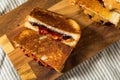 Fried Peanut Butter and Jelly Sandwich