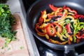 Fried pepper rings