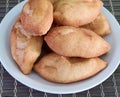 Fried pies with potatoes