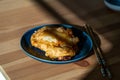 Fried Pineapple Fritters Caramelized with Cinnamon and Sesame Seeds