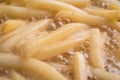 Fried potatoes background Royalty Free Stock Photo