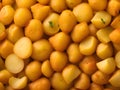 fried potatoes background, close up Royalty Free Stock Photo