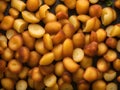 fried potatoes background, close up Royalty Free Stock Photo
