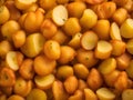 fried potatoes background, close up Royalty Free Stock Photo