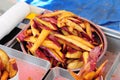 fried potatoes Royalty Free Stock Photo