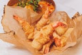 Fried prawn recipe crispy tempura battered prawns shrimp.