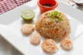 Fried rice with shrimp