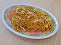 Fried rice vermicelli or fried Bee hoon Royalty Free Stock Photo