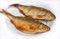 Fried river fish