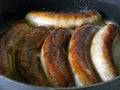 Fried sausage Royalty Free Stock Photo