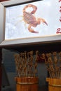 Scorpion Skewers at Wangfujing Night Market, Beijing, China