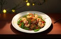 Fried Shrimp with Green Beans