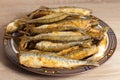 Fried smelt