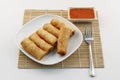 Fried spring rolls