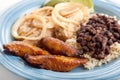 Fried Sweet Plaintains - Cuban Food Royalty Free Stock Photo