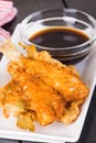Fried tempura fish Royalty Free Stock Photo