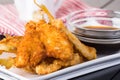 Fried tempura fish Royalty Free Stock Photo
